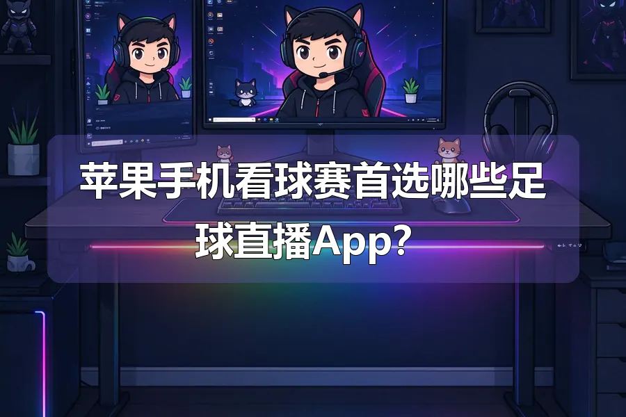 苹果手机看球赛首选哪些足球直播App?